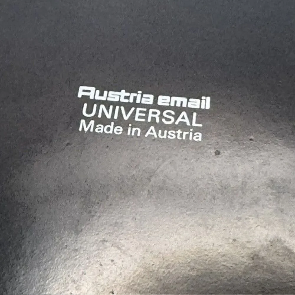 Austria Email Universal 7” Saucepan Enamel Peacock Blue Green ST-16 Vintage NEW